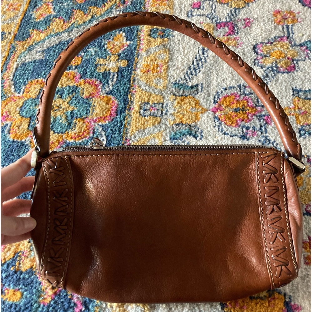 Michael Kors brown leather purse